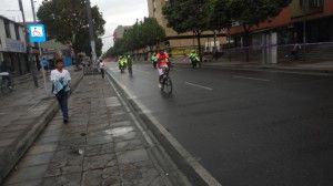 Los  primeros en llegar.