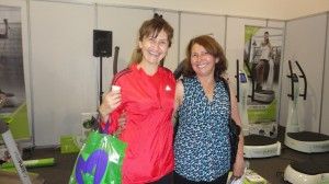 Con mi amiga Janeth.