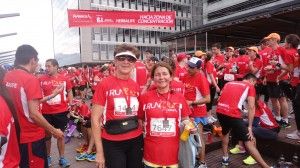 Con mi amiga Clemencia