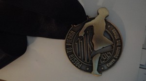 Linda esta medalla...premio al esfuerzo